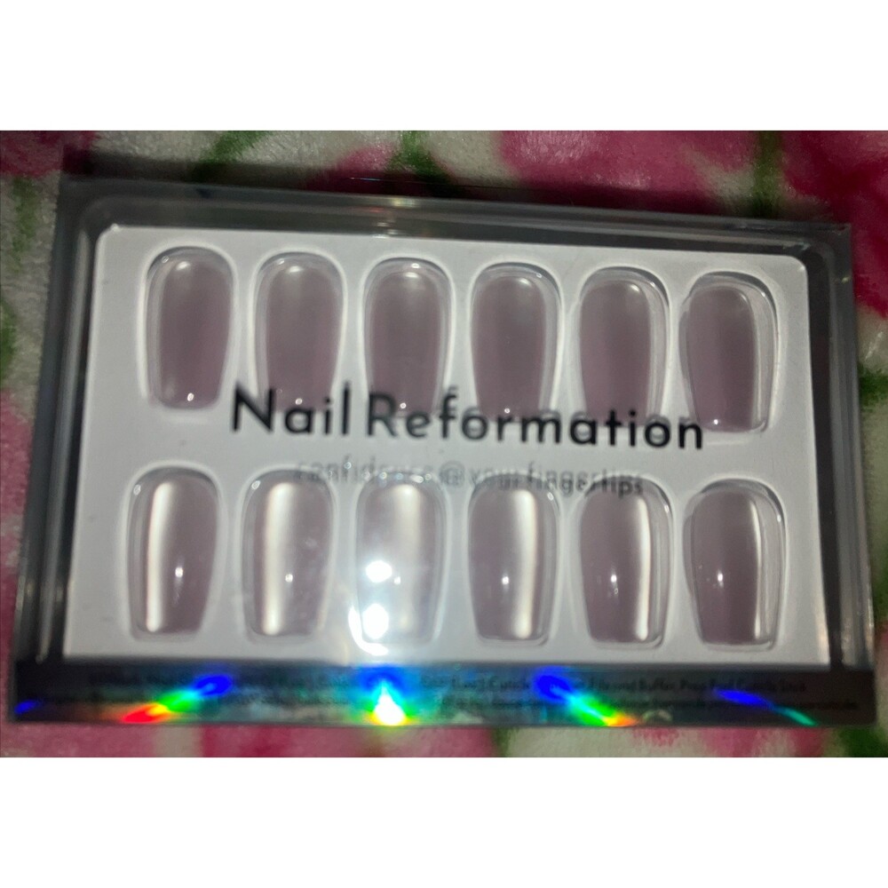 Reformation Salon Quality Press On Nail Set Of 30 Nails + Glue + More